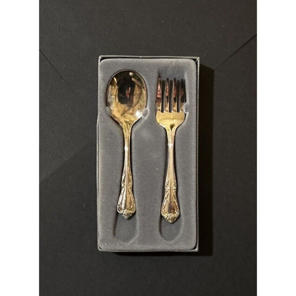 Vintage 4" - Oneida Spoon & Fork‎
